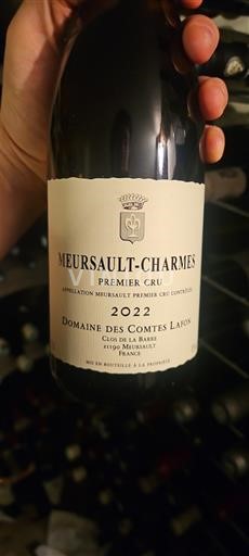 Borgoña No especificado Premier Cru Domaine S Comtes Lafon Meursault-Charmes Premier Cru 2022