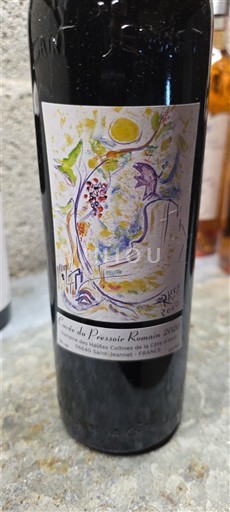 Provence Không được chỉ định Vignobles Les Hautes Collines de la Côte d'Azur du Pressoir Romain 2020