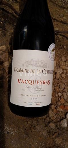 Rhônen laakso Vacqueyras Domaine La Curnière 2023