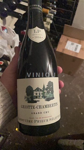 Bourgondië Griotte-Chambertin Grand Cru Labruyère Prieur Sélection 2016