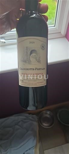 Bordeaux Bordeaux Supérieur Grangotte-Peylbon 2020