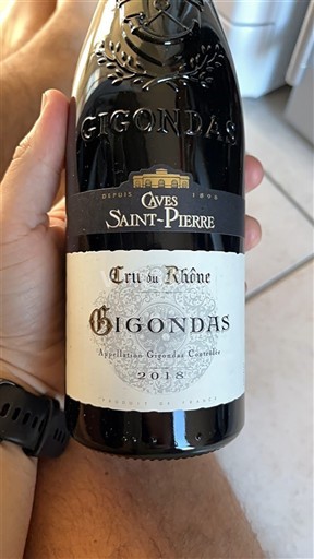 Rona dolina Gigondas Caves Saint-Pierre 2018