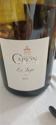 Languedoc Terrasses-du-Larzac Château Capion Le Juge 2014