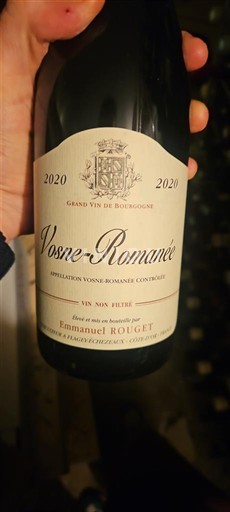 Borgoña Vosne-romanée Emmanuel Rouget 2020