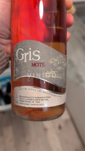 Provence, hạ lưu Rhône, Corse Địa Trung Hải Les Vignerons de Grimaud Gris Moté Không niên vụ