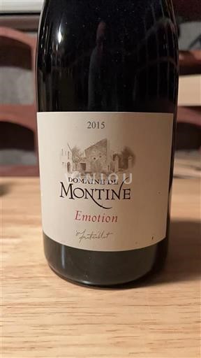 Údolí Rhôny Grignan-les-adhémar Domaine Montine Emotion 2015