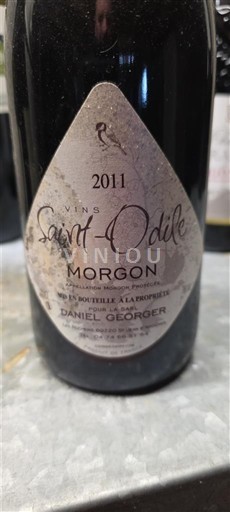 Beaujolais Morgon Daniel Georger Saint-Odile 2011