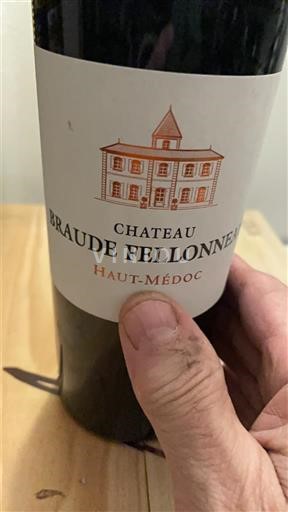 Bordeaux Haut-Médoc Château Braude Fellonneau 2022