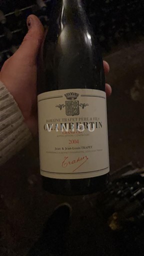 Bourgogne Chambertin Grand Cru Domaine Trapet Père & Fils 2004