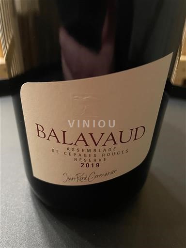 Valais Không được chỉ định Jean-René Germanier Balavaud Réserve 2019