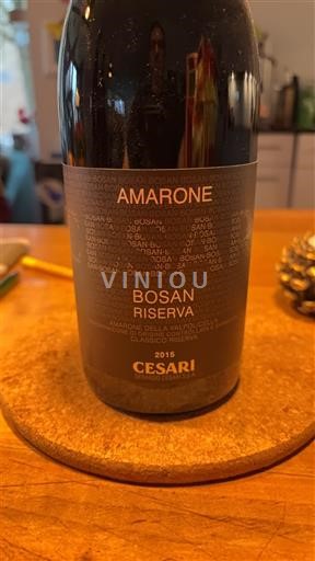 Vénétie Không được chỉ định Cesari Bosan Riserva 2015