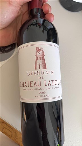 Bordeaux Pauillac Château Latour Grand Vin 2009