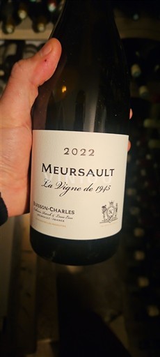 Rượu vang Blanc sec La Vigne de 1945 Buisson-Charles 2022 Pháp Bourgogne Meursault AOC