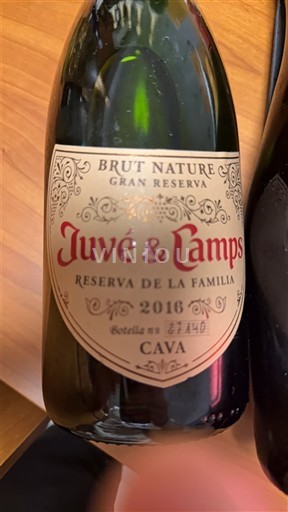 Catalonia Cava Juvé & Camps Reserva de la Familia 2016