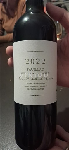 Bordeaux Pauillac Château Latour 2022