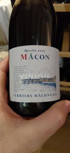 Bourgogne Mâcon og mâcon-landsbyer Terroirs Mâconnais 2020