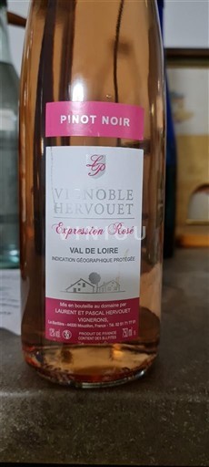 Loirevallei Vignoble Hervouet Expression Rosé 2024