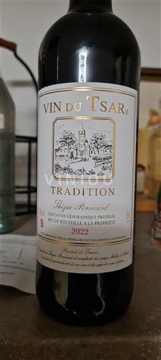 Linguadoca e Rossiglione Paese d'Oc Vin du Tsar Tradition 2022
