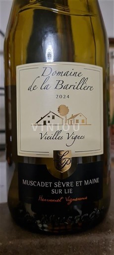 Loirevallei Muscadet-Sèvre-et-Maine Domaine La Barillère Vieilles Vignes 2024