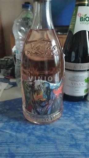 Rhônen laakso Nîmesin viinialue Vellas 2025