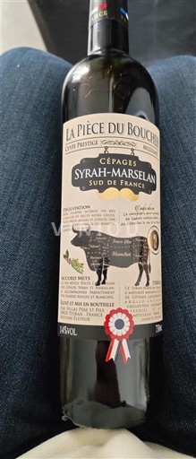 Languedoc og Roussillon Pays d'oc La Pièce du Boucher Prestige Ikke-årgang