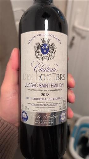 Bordeaux Lussac-Saint-Émilion Château S Rochers 2018