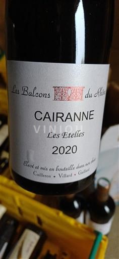 Rona dolina Cairanne Les Balcons du Rhône Les Etelles 2020