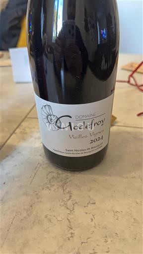Valle del Loira Saint-Nicolas-De-Bourgueil Domaine Godefroy Vieilles Vignes 2024