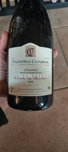 Languedoc und Roussillon Cévennen Vignoble Chabrier Riomal de Molines 2018