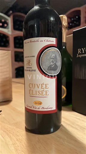 Bordéus Château Licon Bellevue Élisée 2016