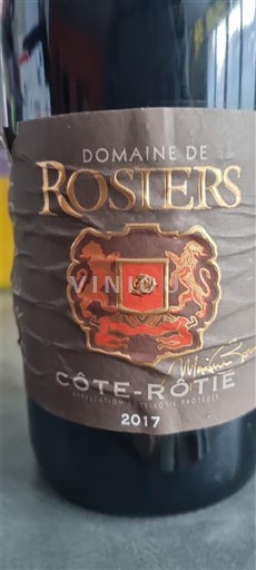 Rhône Valley Côte-Rôtie Domaine Rosiers 2017