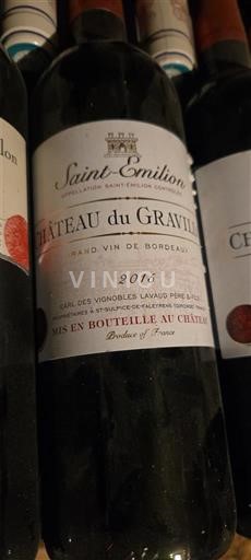 Bordeaux Saint-Émilion Château Gravillon 2015