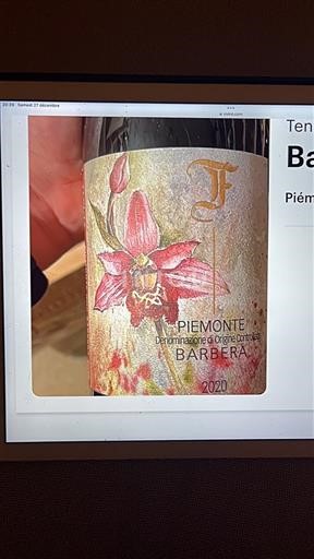 Piemonte Barbera d'Asti Tenuta Foresta 2020