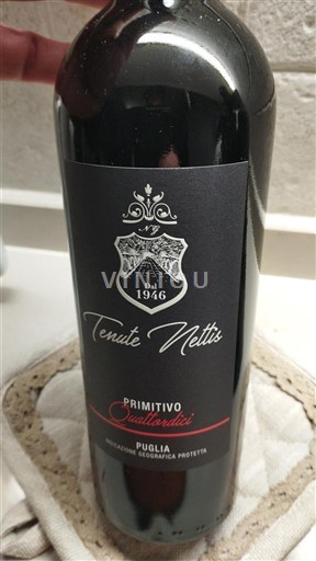 Puglia Không được chỉ định Tenute Nettis Primitivo Sulleredei 2023