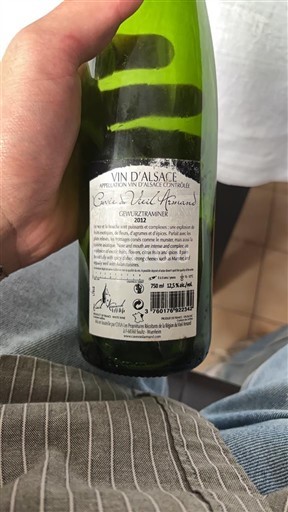 Alsace Emile Muller Vieil Armand 2012