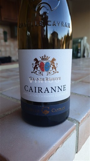 Rona dolina Cairanne Camille Cayran Grande Réserve 2021