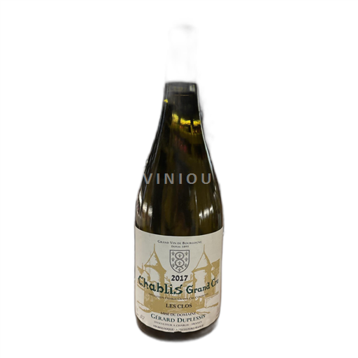Burgundy Chablis Grand Cru Gérard Duplessis Les Clos 2017