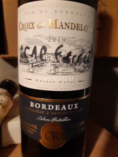 Bordeaux Croix de Mandelotte Grande 2019