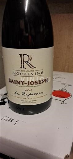 Rhônen laakso Saint-Joseph Domaine Rochevine La Reposoir 2022