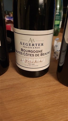 Burgundija Hautes Côtes de Beaune Aegerter Jean-Luc & Paul Les Belles Roches 2019