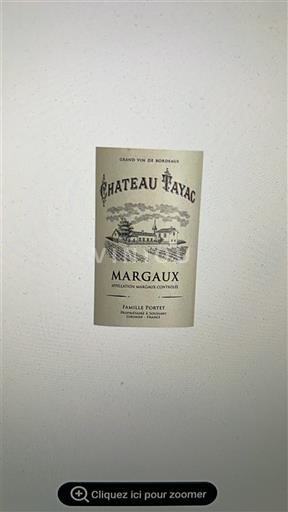 Bordeaux Margaux Château Tayac 2021