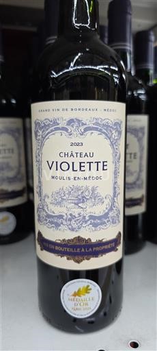 Bordeaux Moulis-en-Médoc Château Violette 2023