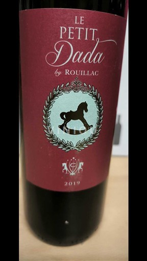 Bordeaux Pessac-Léognan Rouillac Le Petit Dada 2019
