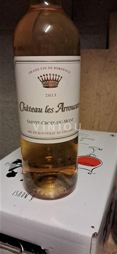 Burdeos Sainte-Croix-Du-Mont Château Les Arroucats 2013
