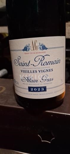 Borgogna Saint-Romain Alain Gras Vieilles Vignes 2023