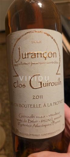 Sudoeste Jurançon Clos Guirouilh 2011