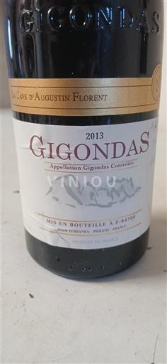 Rona dolina Gigondas La Cave d'Augustin Florent 2013