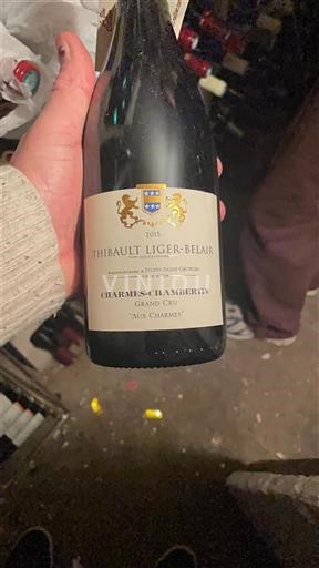 Burgundi Charmes-chambertin Grand Cru Thibault Liger-Belair Aux Charmes 2015