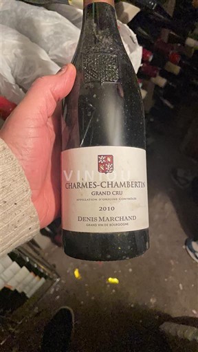 Bourgogne Charmes-chambertin Grand Cru Denis Marchand 2010