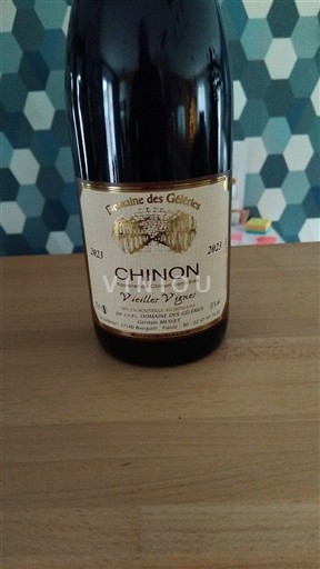 Vale do Loire Chinon Domaine S Géleries Vieille Vigne 2023